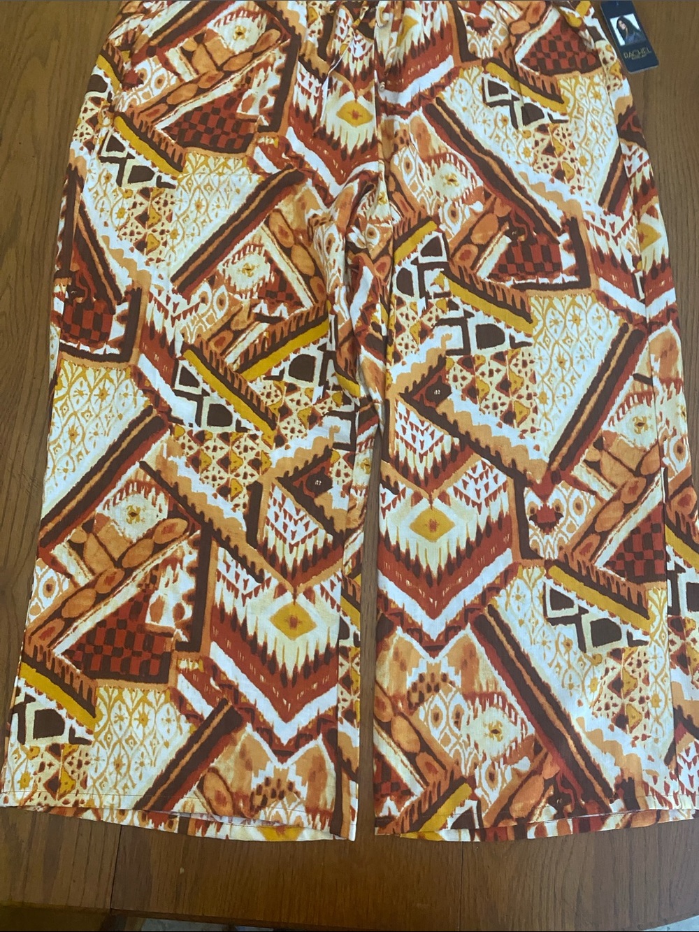 RACHEL Rachel Roy Wide Leg Pull On Pants - Rust Orange Size 1X NWT
